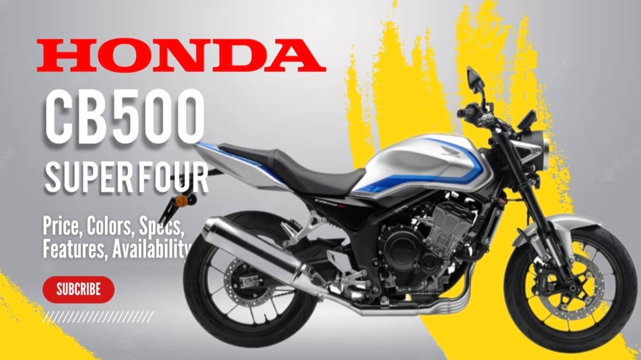 Honda CB500 Super Four 2026 года: цена, характеристики, особенности, доступность