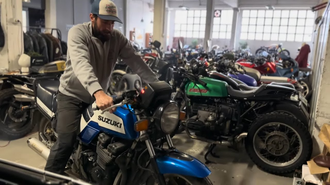 Suzuki GSX1100E en marcha tras AÑOS PARADA - La ofrecemos en Venta - Mantener ORIGINAL O MODIFICAR