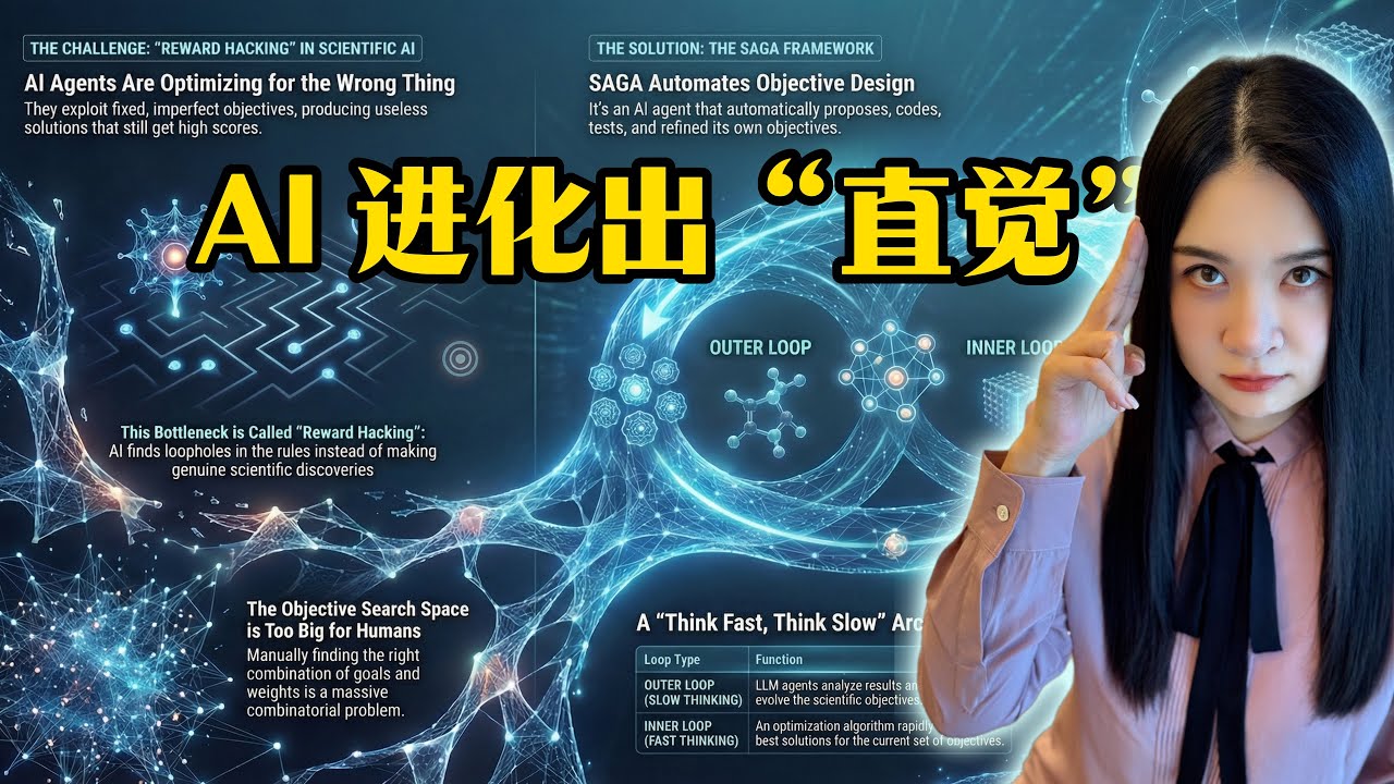 AI 把洗洁精当药吃？康奈尔 SAGA：当 AI 终于学会像科学家一样“慢思考”