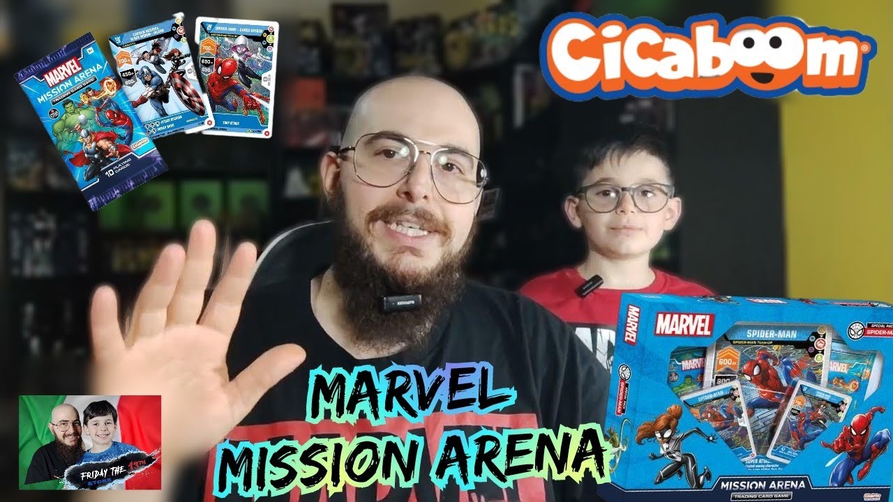 Marvel Mission Arena | Trading Card Game Special Pack Spider-Man - Cicaboom Review (Recensione)