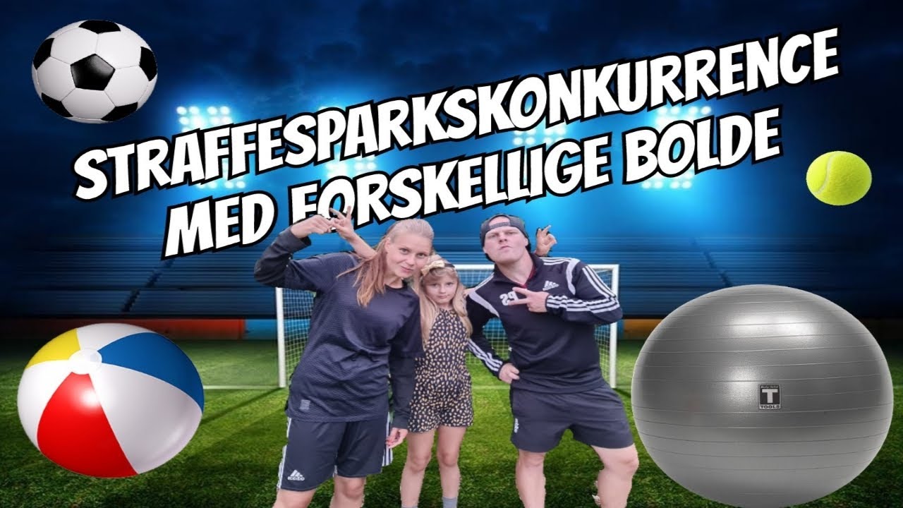 Straffesparkskonkurrence Med Forskellige Bolde