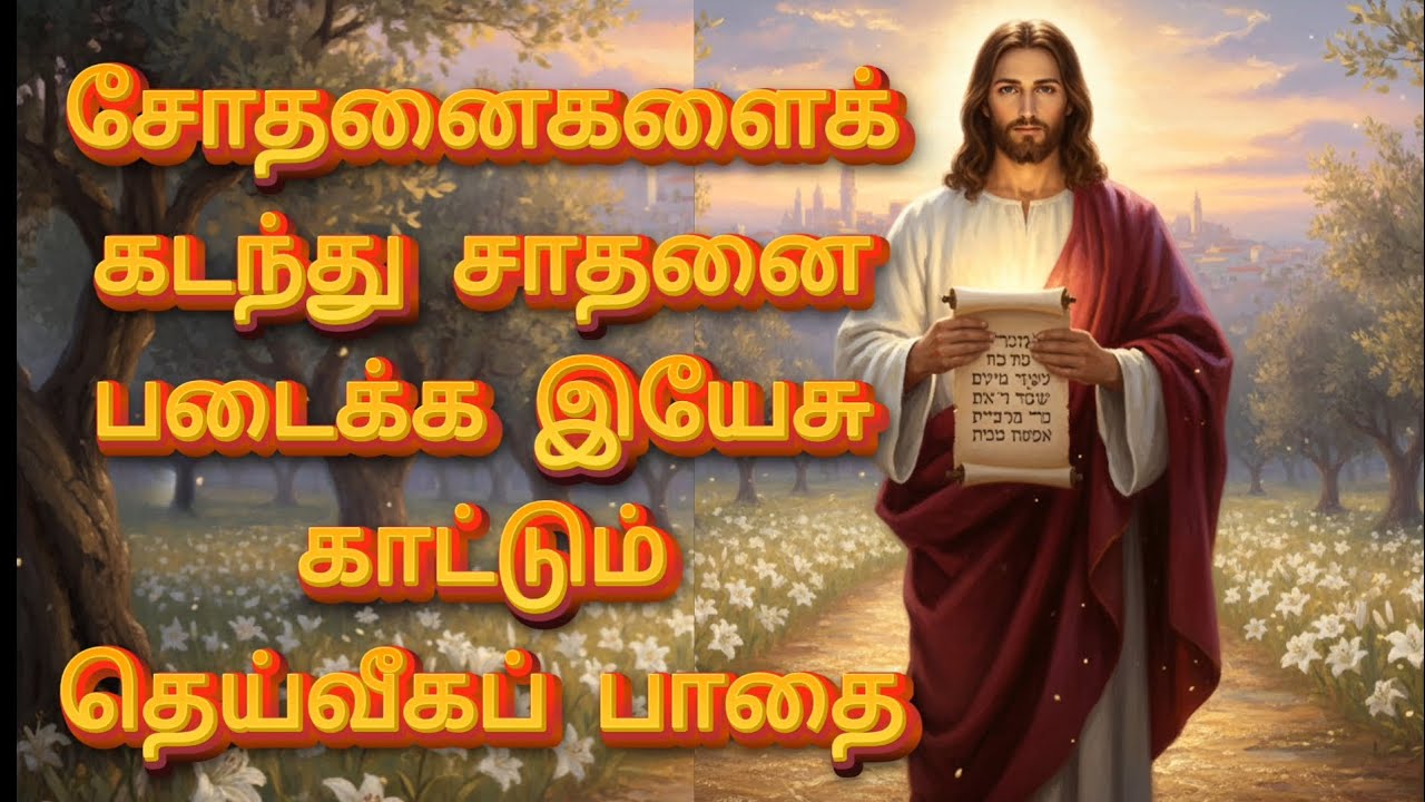 சோதனைகளைக் கடந்து சாதனை படைக்க இயேசு காட்டும் தெய்வீகப் பாதை | God’s Promise | Jesus Message தமிழ்