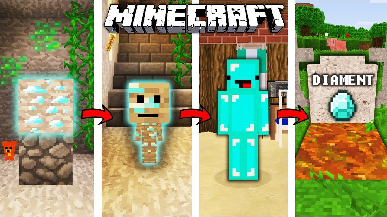 ŻYCIE DIAMENTU W MINECRAFT || OD NARODZIN DO ŚMIERCI!