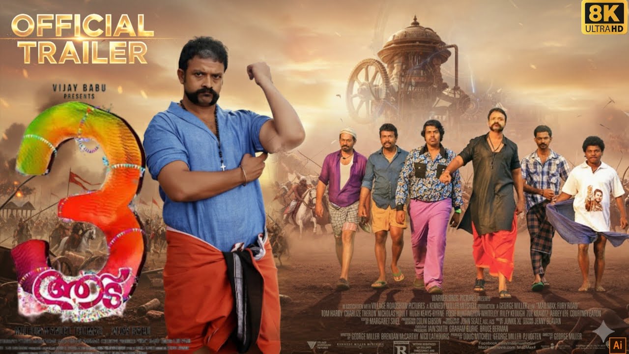 Aadu 3 Official Trailer | Jayasurya | Midhun Manuel Thomas | Vijay Babu