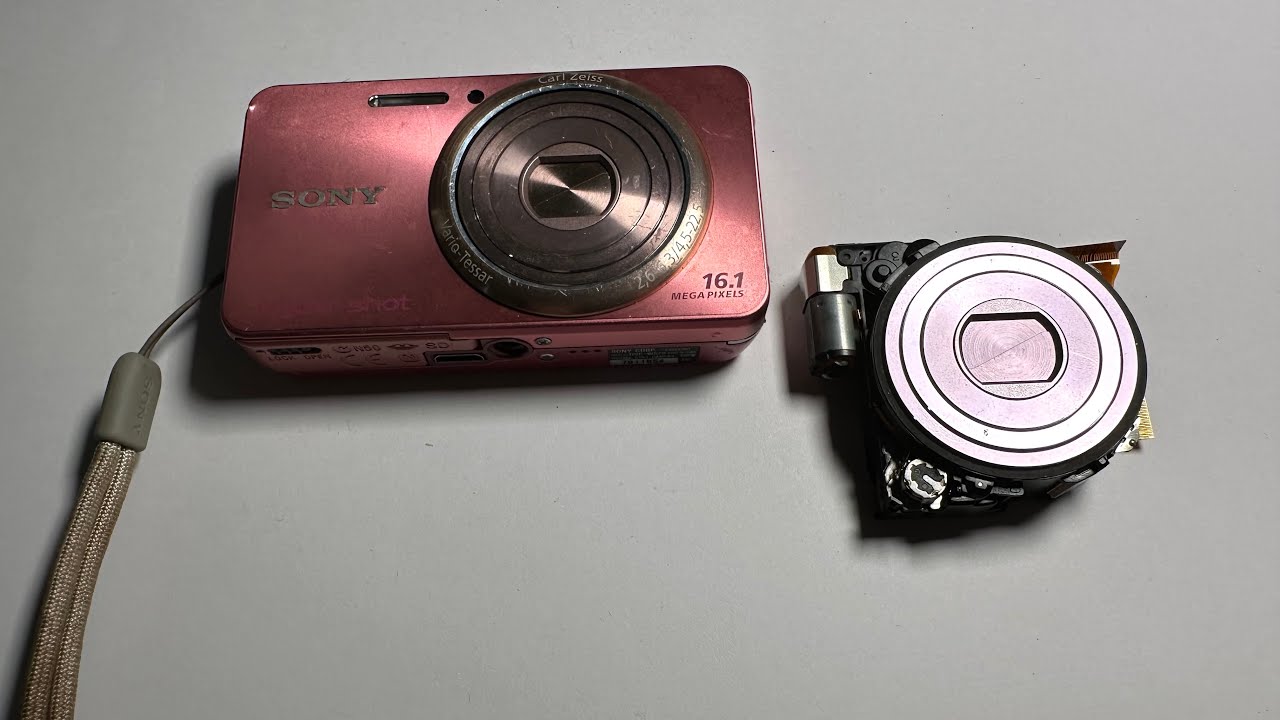 Sony Cyber Shot DSC W570 Lens Replacement