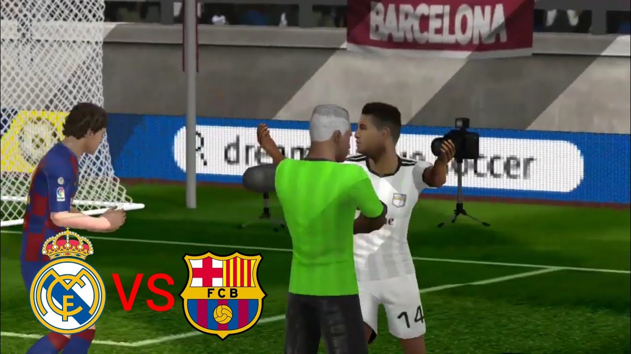 Real Madrid Vs Barcelona | Dream League Soccer 2019 Gameplay