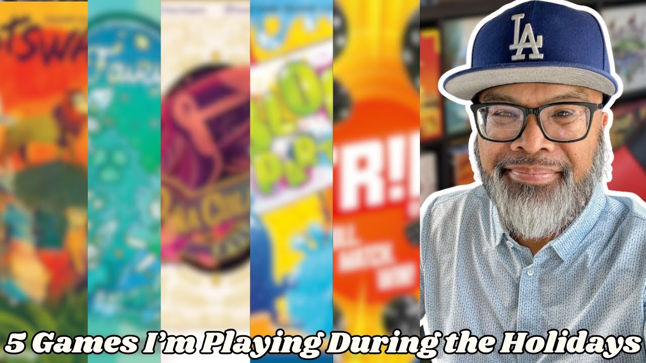 Five games I'm playing during the holidays!