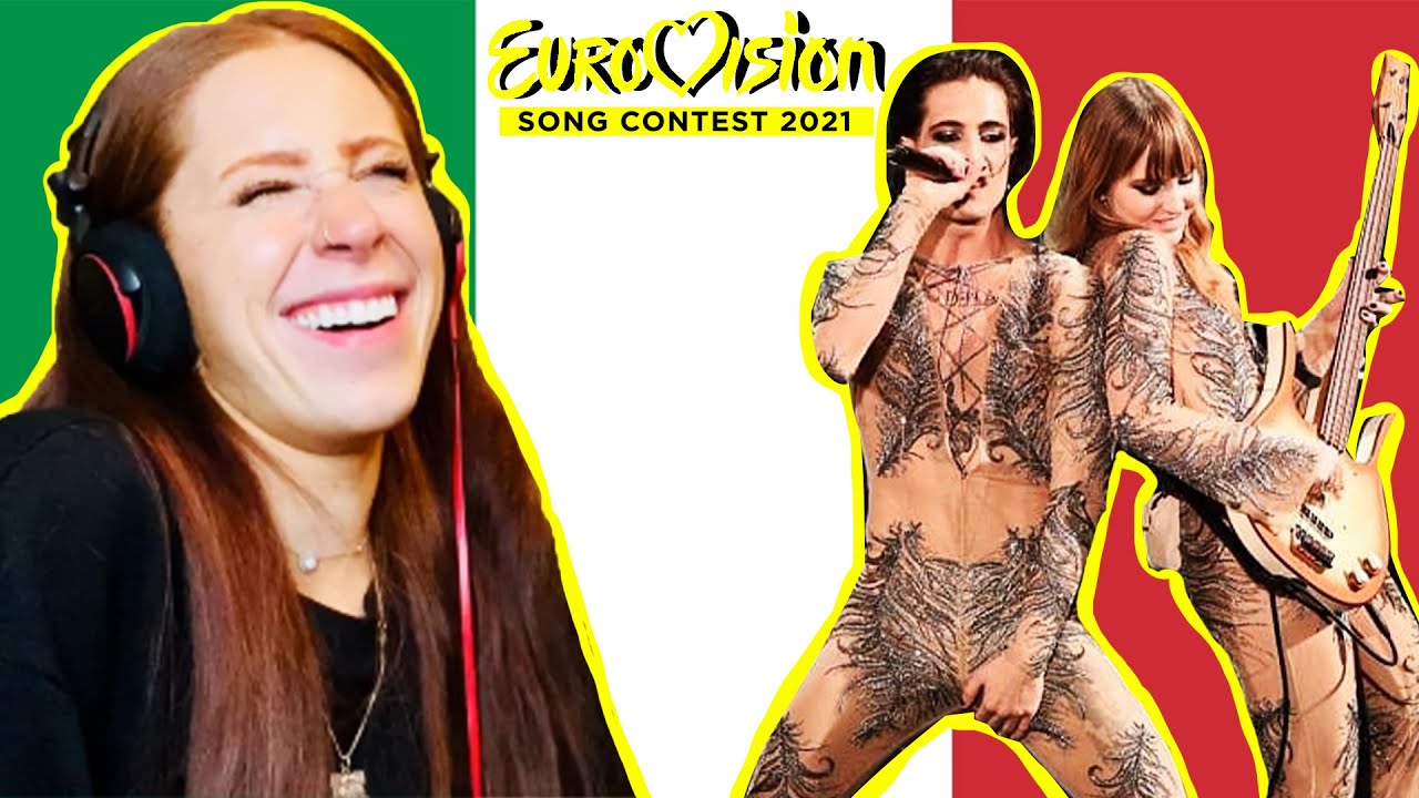 THIS IS AMAZING // REACTING TO ITALY’S SONG FOR EUROVISION 2021 //MANESKIN // ZITTI E BUONI