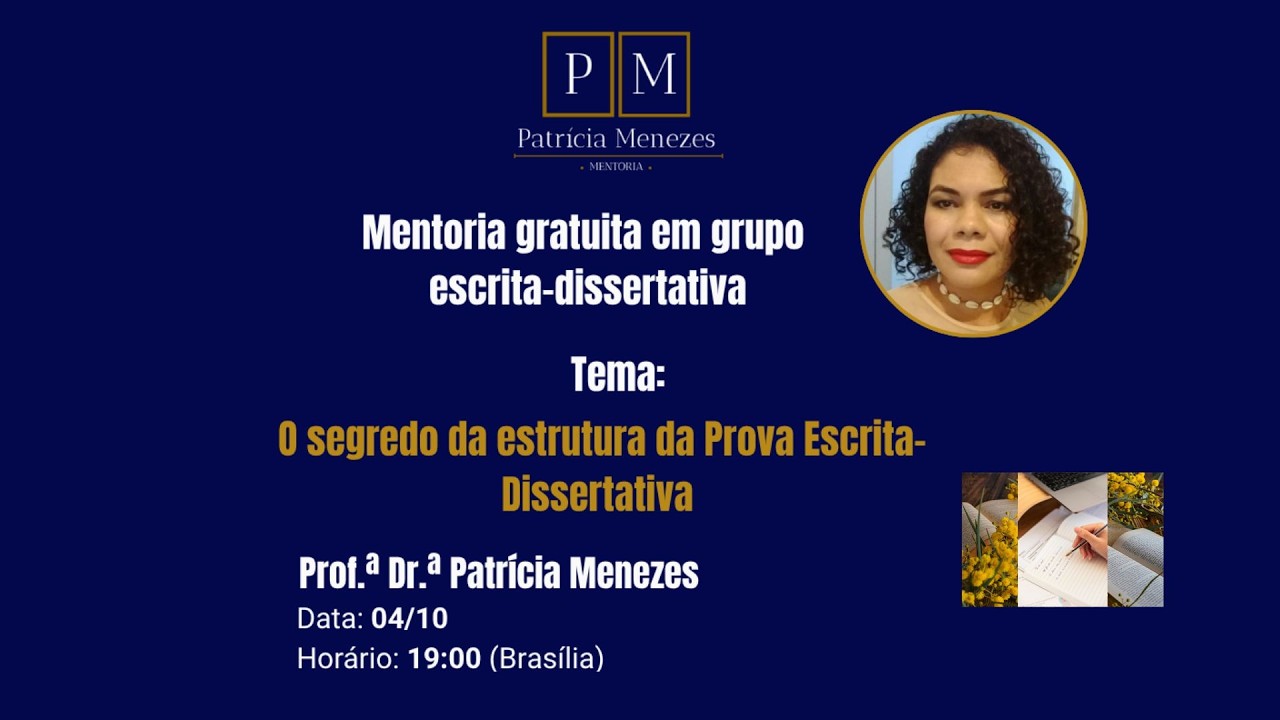 Aula pública Prova escrita- O segredo da estrutura da prova