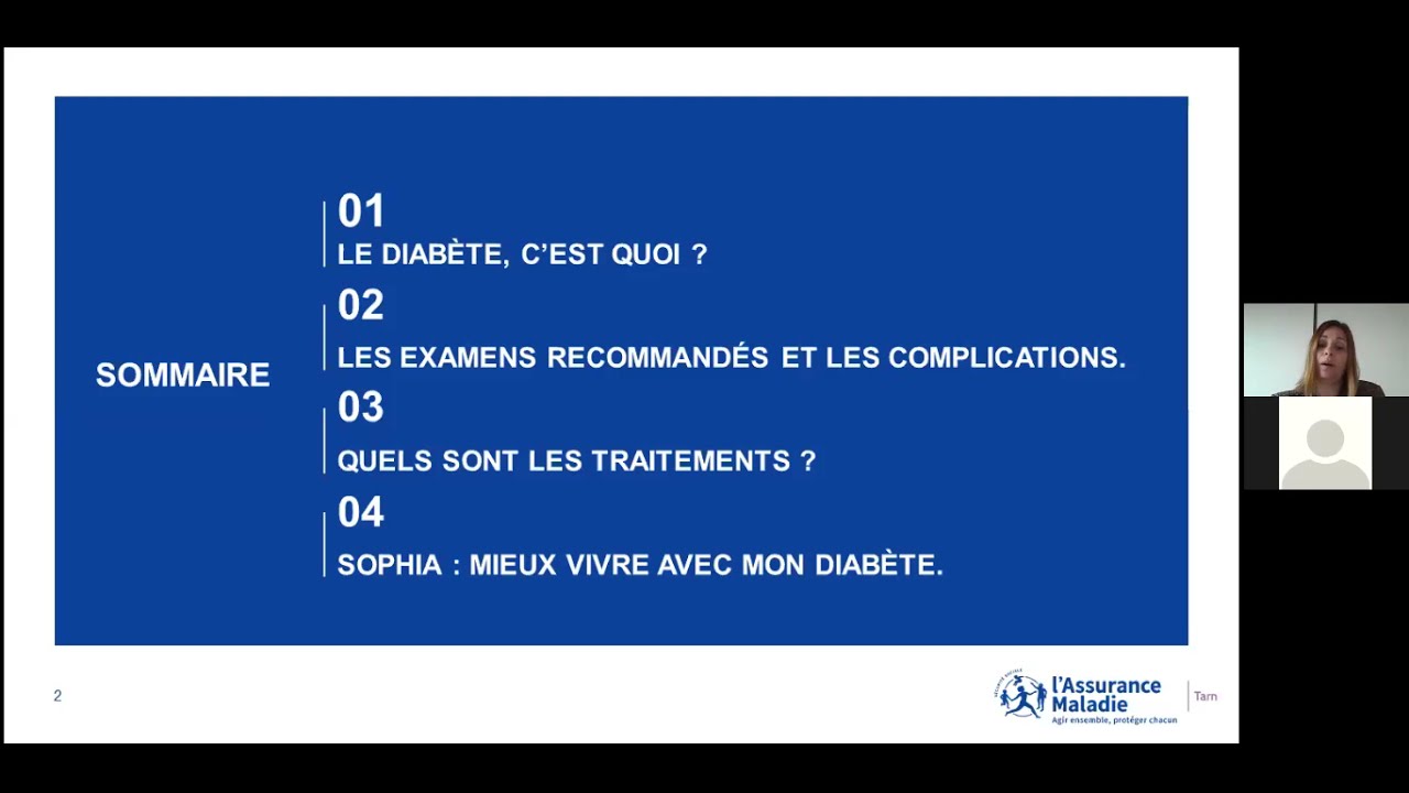 Webinaire "Diabète, parlons-en !"