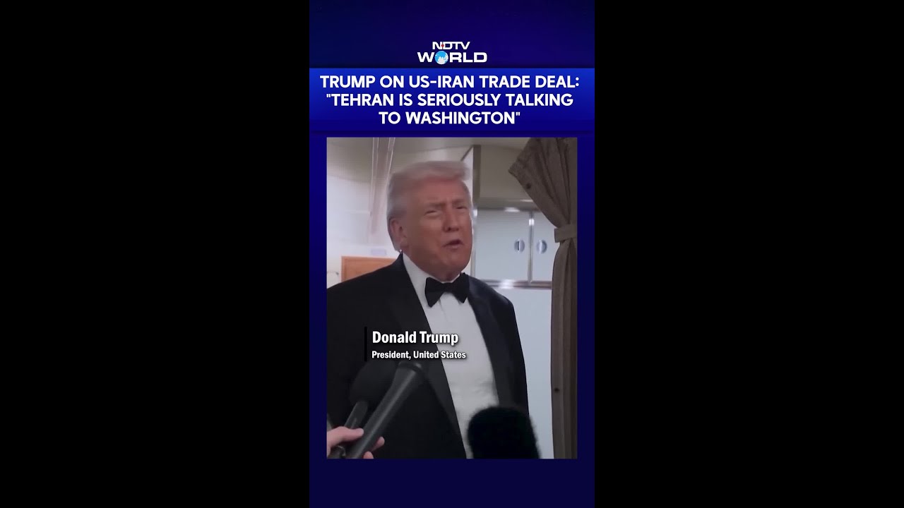Donald Trump Says "Iran is Very Seriously Talking With Washington To Get A Deal"
