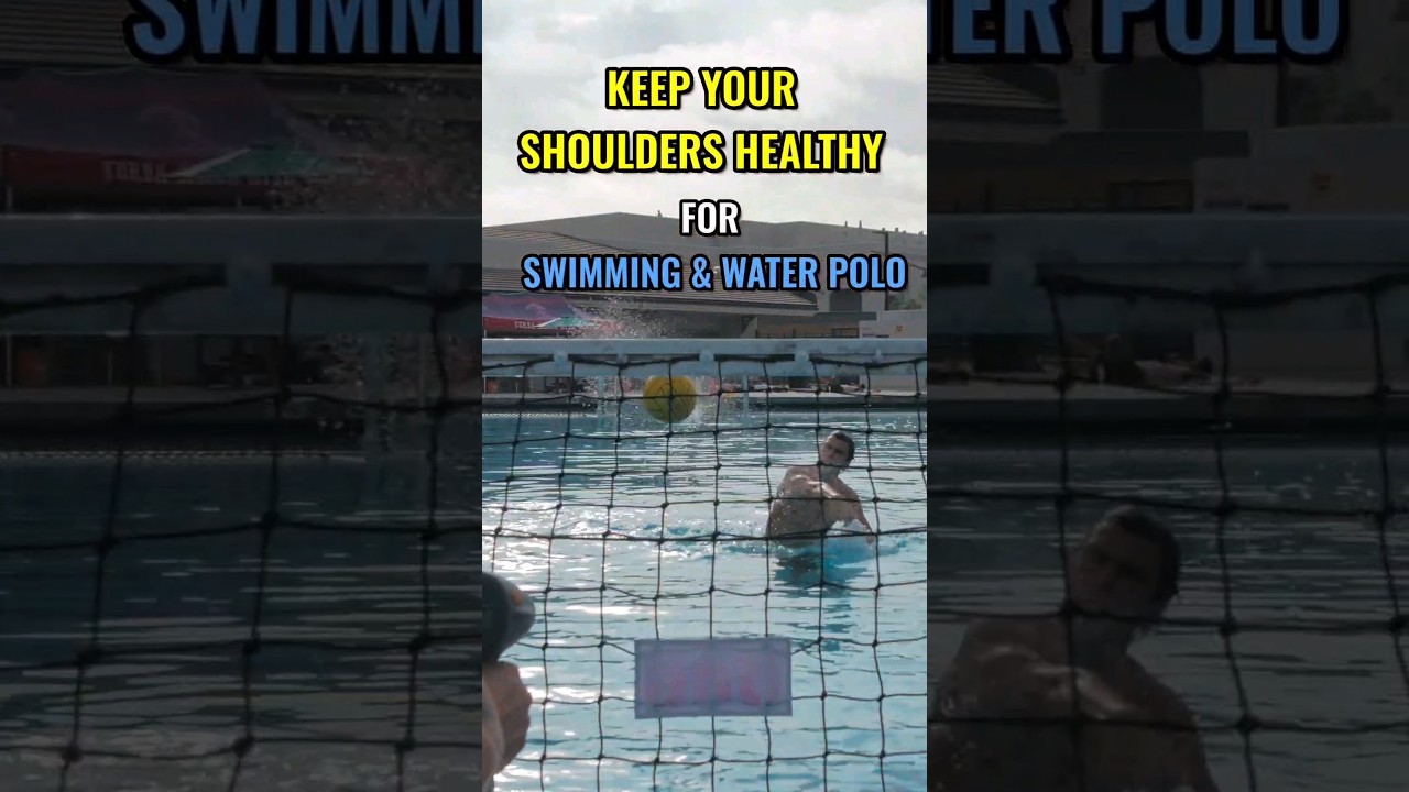 Keep Your Shoulders Healthy for Swimming and Water Polo #fitness #waterpolo #swimming
