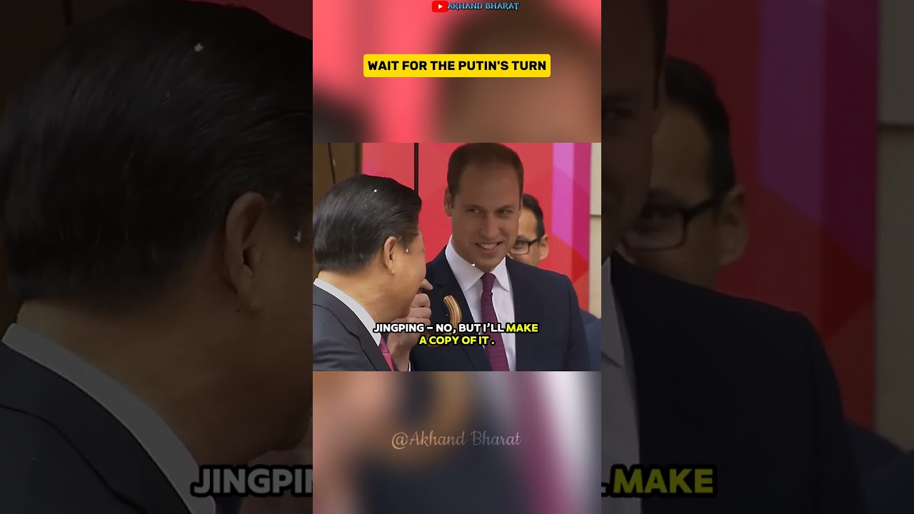Putin Viral Moments vs Prince William & Xi Jinping Aston Martin Scene 👀