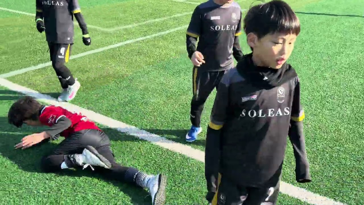 2026 보은유소년축구대회 예선1경기 INFC연합 vs 솔레아스 신중동 (후반)