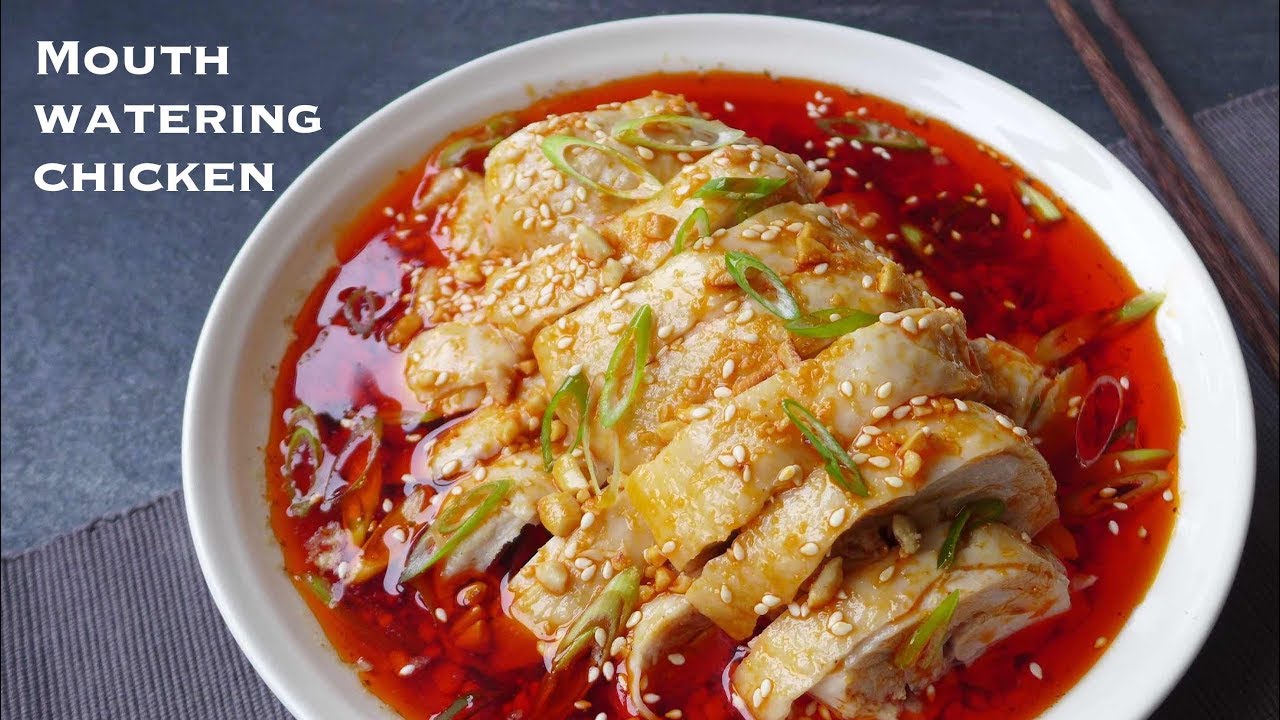 Mouth watering chicken / Saliva chicken/ 口水鸡
