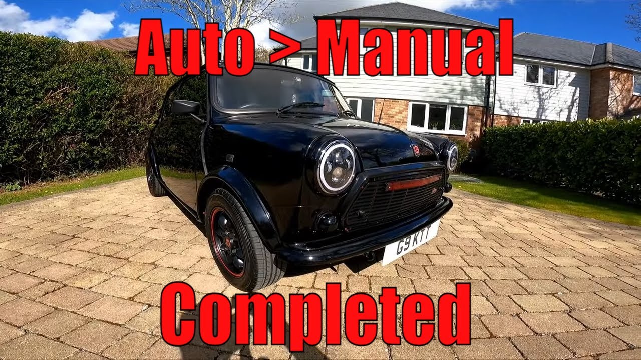 Wiring Loom & Finishing Touches - Automatic to Manual Conversion Classic Mini Workshop