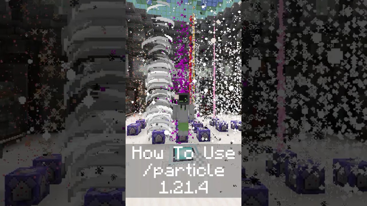 Как сделать частицы в Minecraft Java 1.21 #minecraft #howto #tutorial #minecrafttutorial