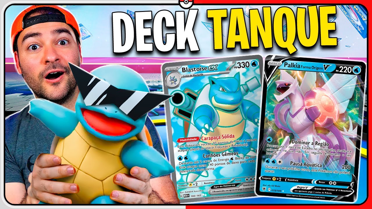 Deck BLASTOISE EX: MUITO TANQUE e PODEROSO no POKÉMON TCG LIVE | Estudo de Deck #15