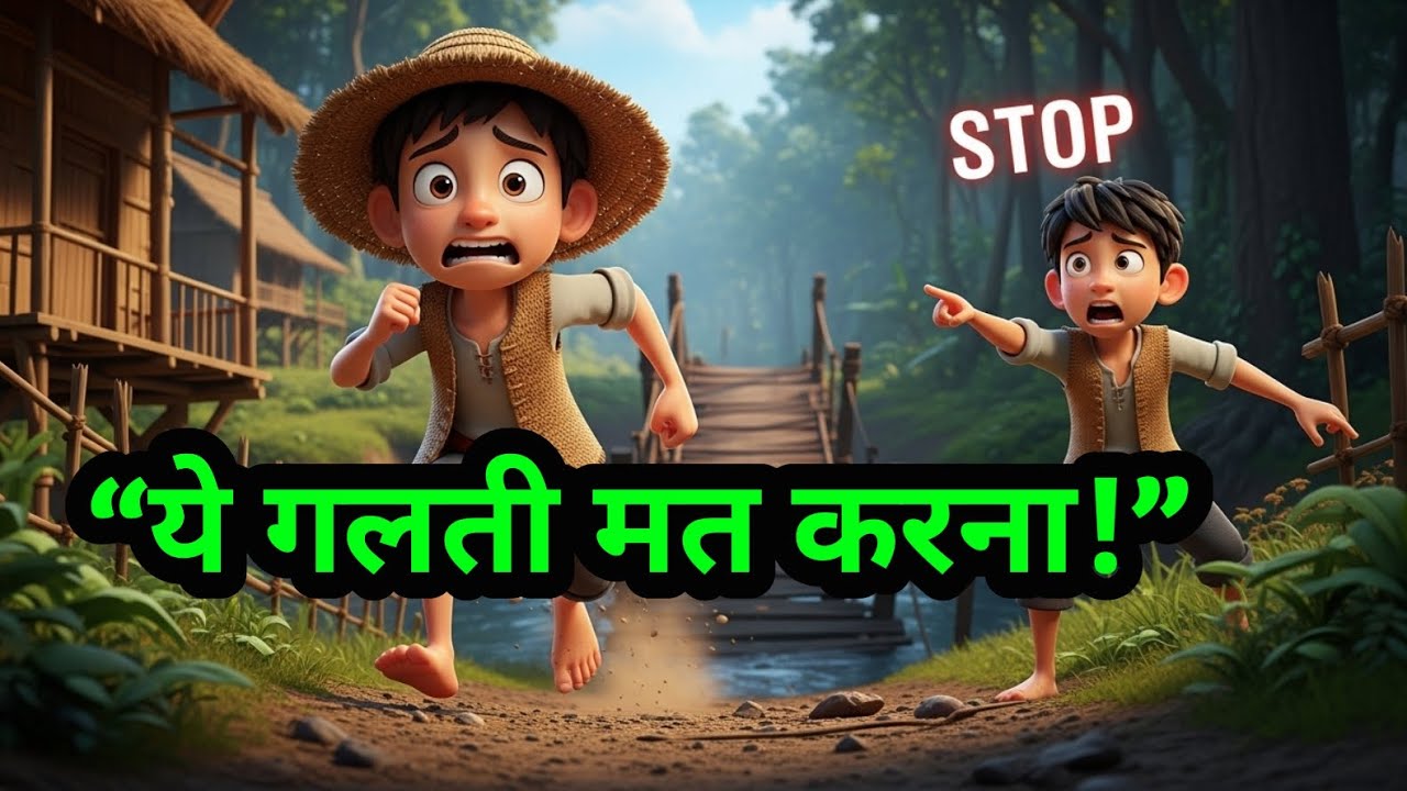 ये गलती मत करना | Fun Adventure Moral Cartoon | Gaon Ki Kahaniyan 