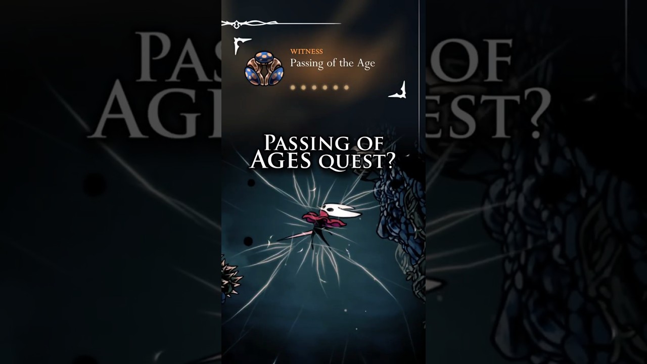 Un guide rapide sur la qu&ecirc;te Passing of Ages de l'acte 3. #silksong #hollowknight