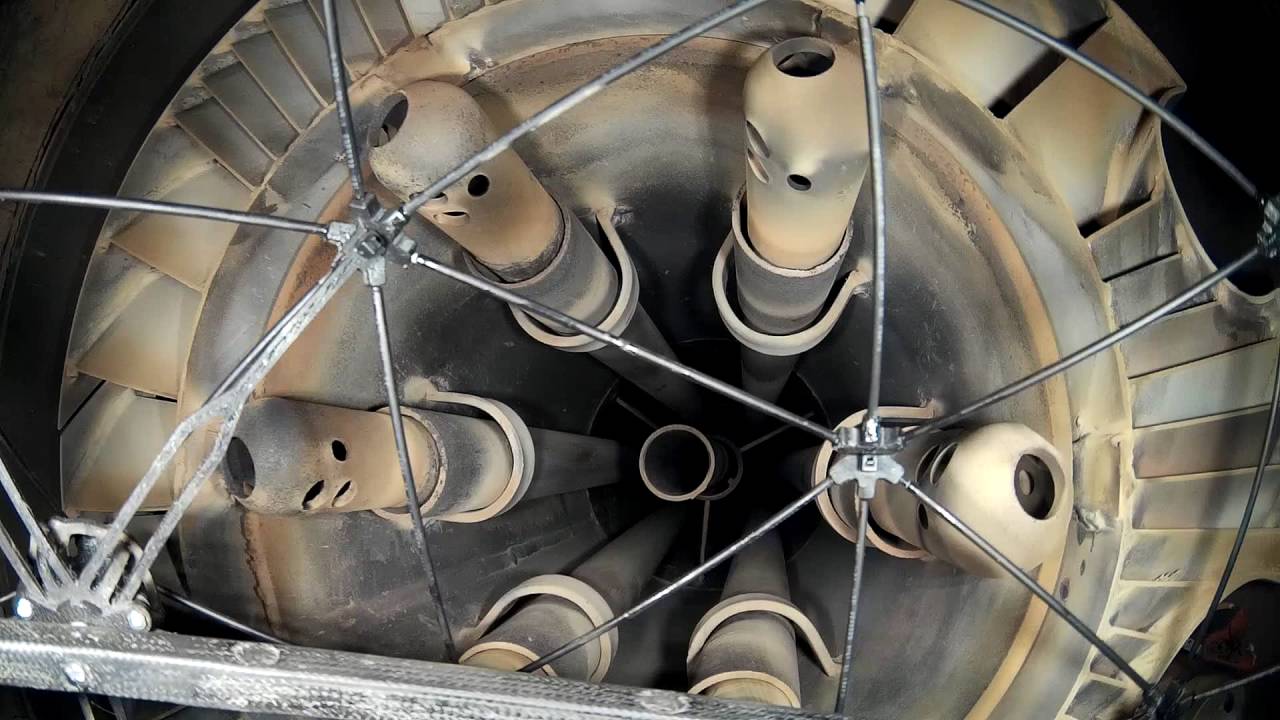 Raw Footage of Drone Inspecting a Huge Boiler
