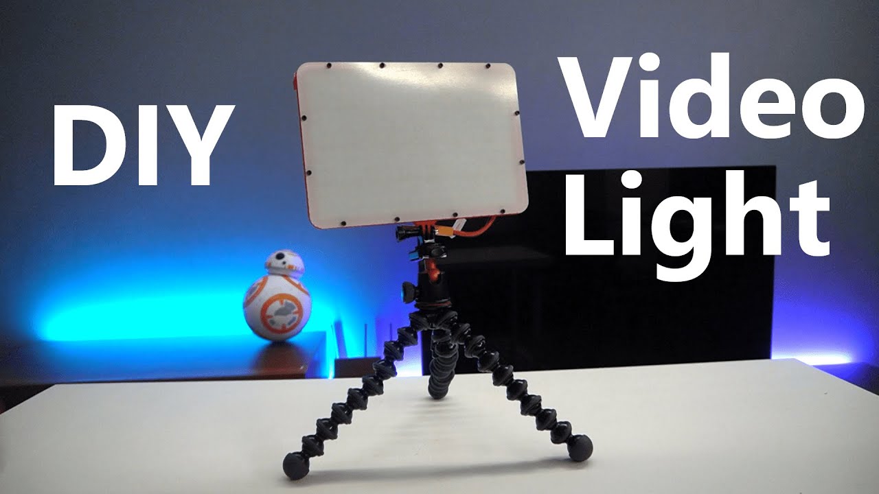 YouTuber'lar İçin Video Işığı Nasıl Yapılır? (Kendin Yap)