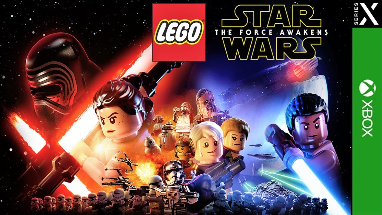 LEGO Star Wars The Force Awakens - Full Game Walkthrough (4K 60FPS Xbox Series X)