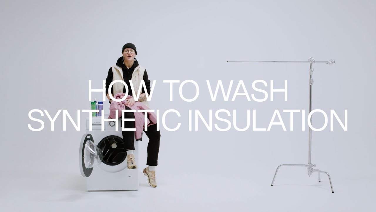 Peak Performance | How To Wash Synthetic Insulation