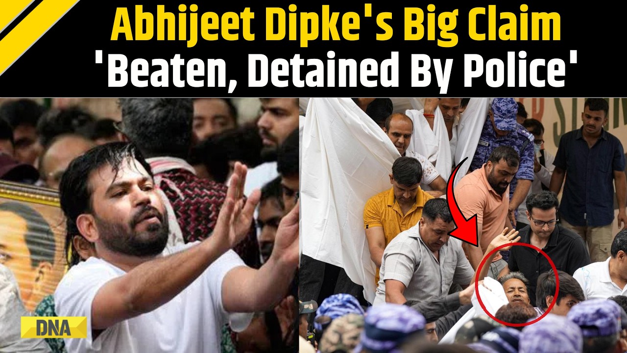 CJP Protest: Abhijeet Dipke 'Beaten, Detained' As Cops Shift Sonam Wangchuk To hospital