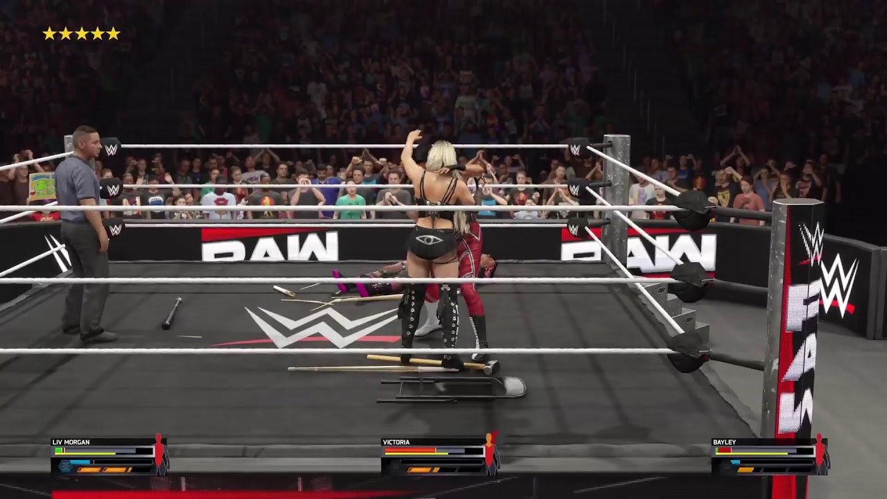 Victoria WWE 2K2025 Career Mode brawl series