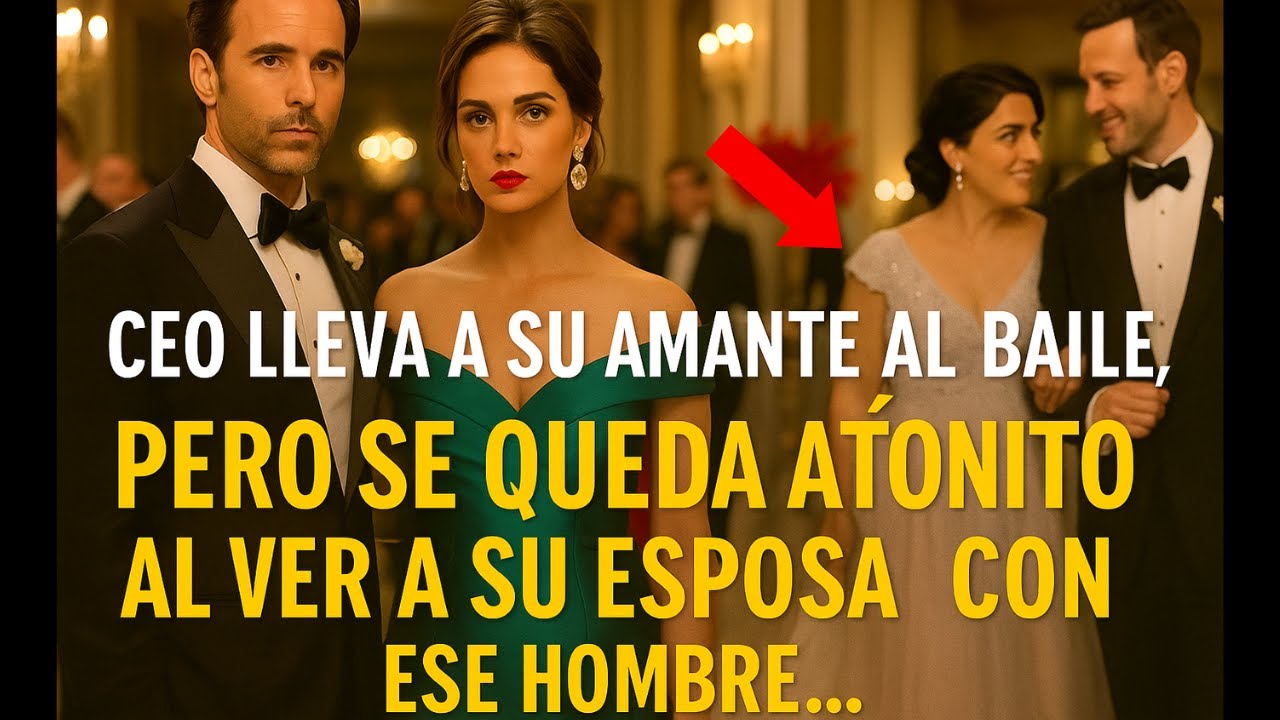 CEO LLEVA A SU AMANTE AL BAILE, PERO SE QUEDA ATÓNITO AL VER A SU ESPOSA CON ESE HOMBRE...