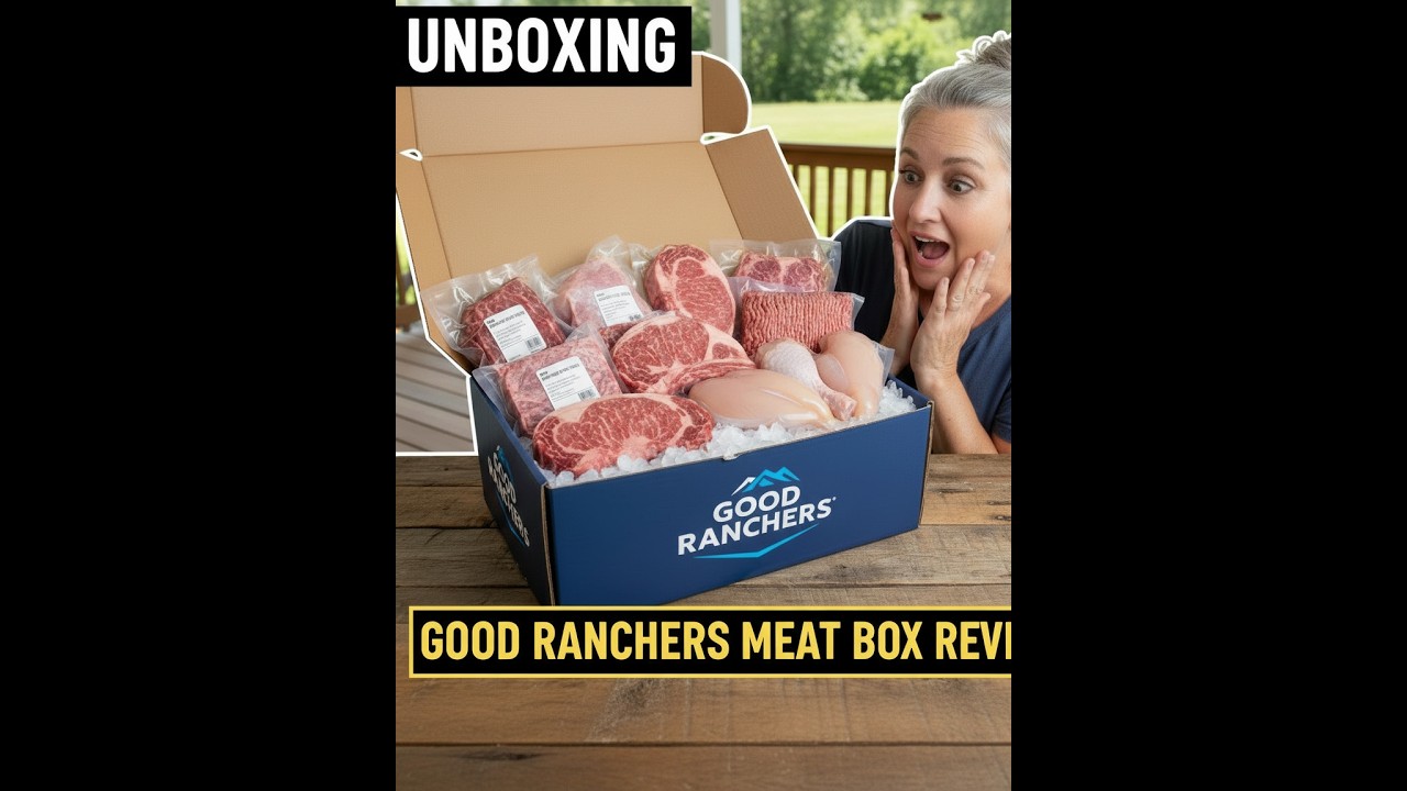Good Ranchers box unpacking. 