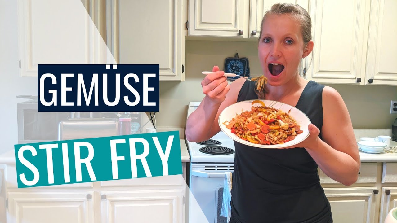 Gemüse Stir Fry: Ein einfaches und gesundes Rezept, wie du dein Gemüse lecker zubereiten kannst