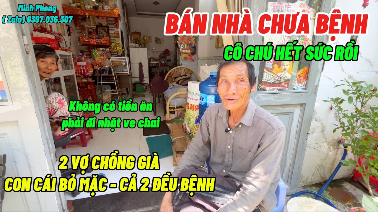 Xót xa ! 2 vợ chồng bệnh nặng, nhặt lon bia kiếm sống từng ngày, con cái bỏ mặt, giờ phải bán nhà