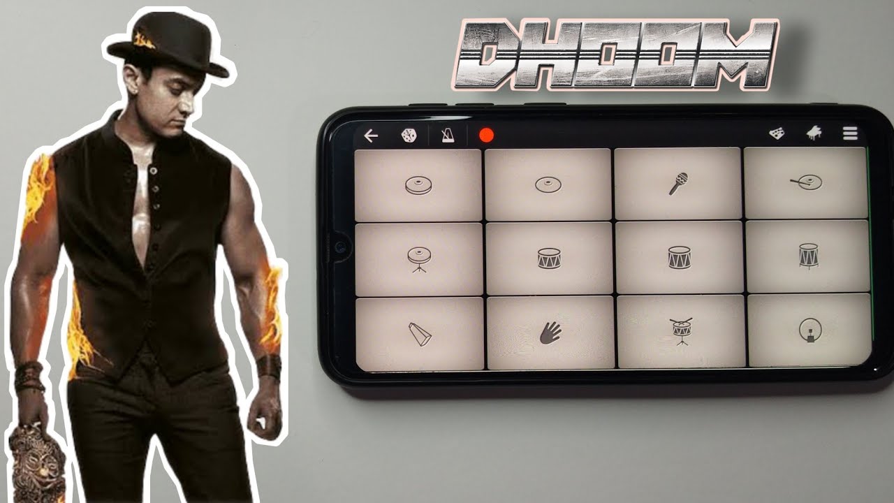 Dhoom Title Track Remake on Walk Band |Android Melodies