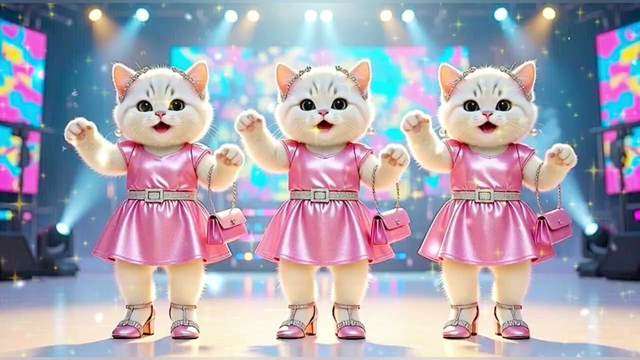 Cute cat dance 💃🏼.