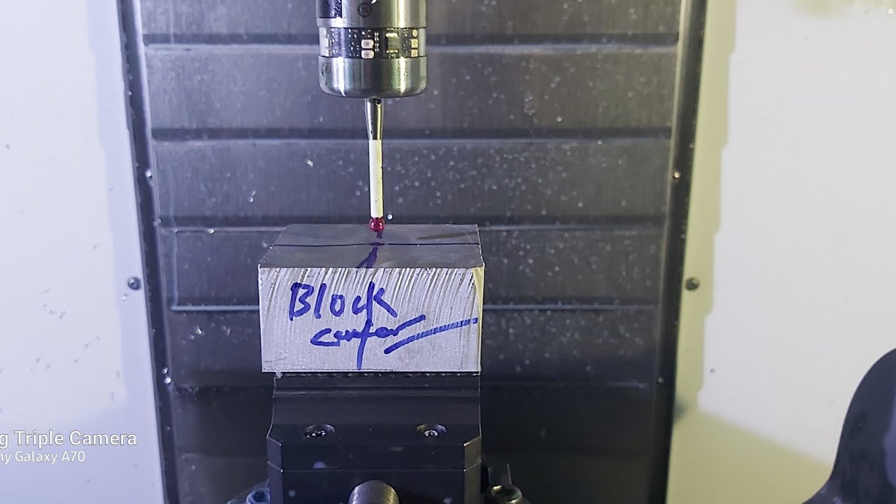 probe use kare ke block center kaise kare || work offset lena he probe use karke || how to use probe