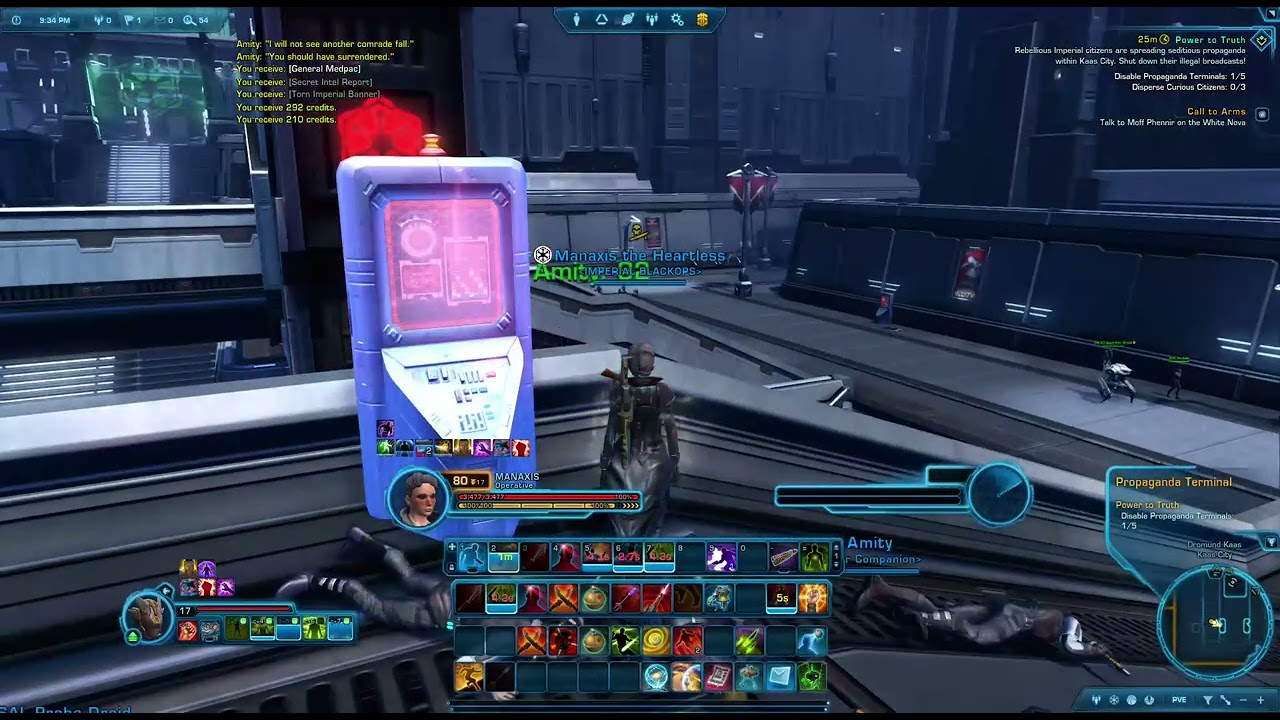 Star Wars™  The Old Republic™ operative DK DE runs 9-11-25