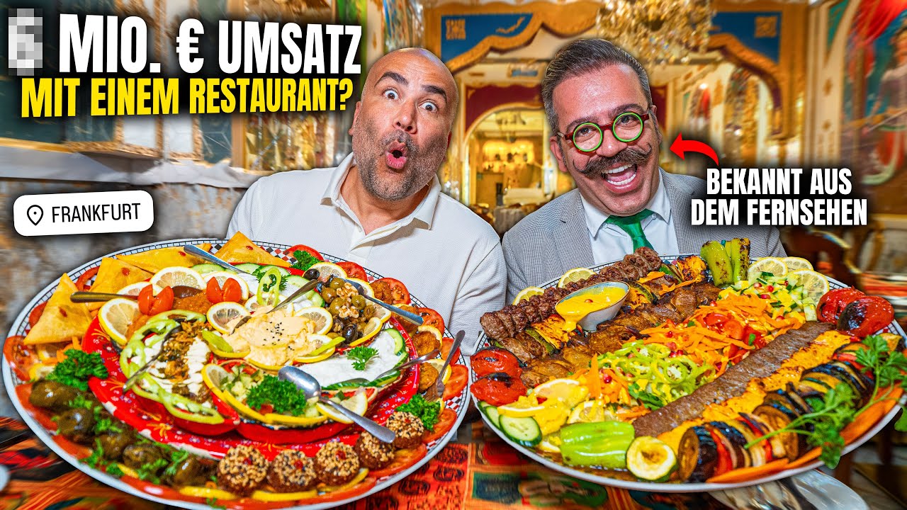 Größtes ORIENT. RESTAURANT in ganz EUROPA: Pourya‘s „KISH“ in Frankfurt