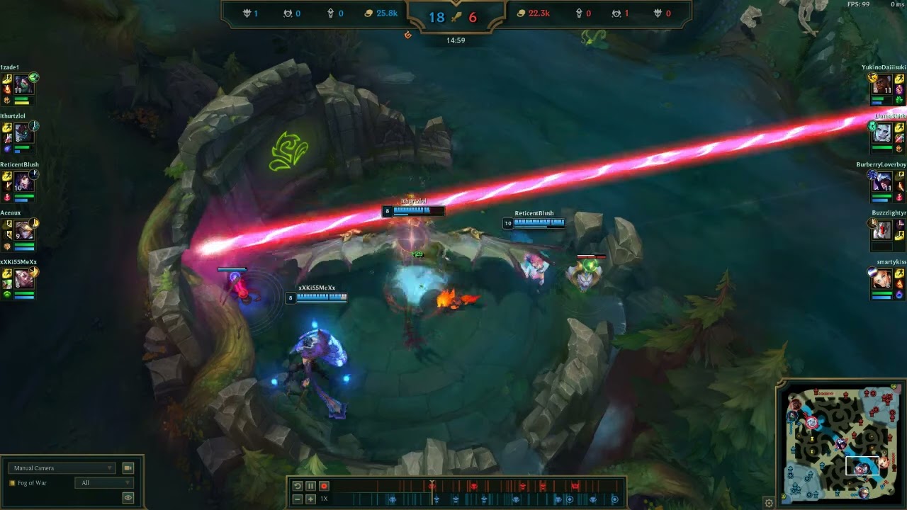 LUX STEALS THE DRAGON WITH ARCANE COMET