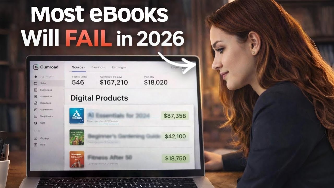 Most eBooks Will Fail in 2026 — These 5 Still Sell