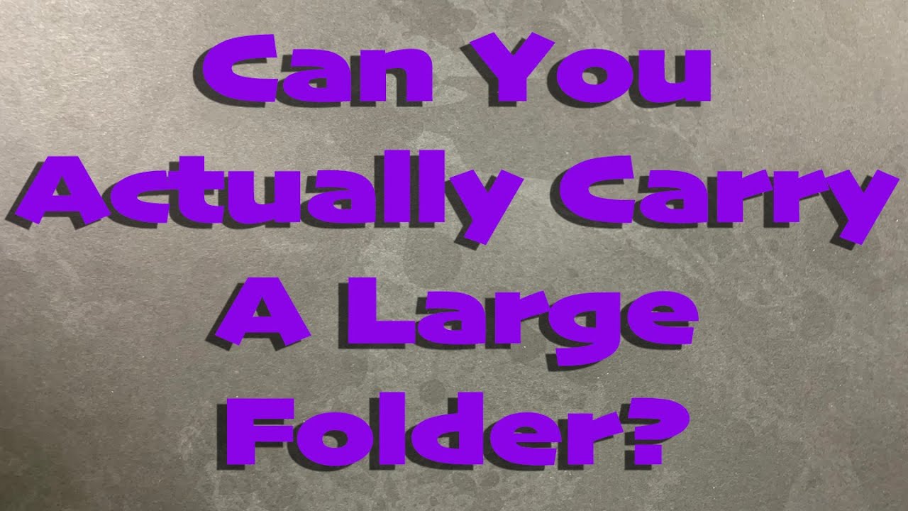 Top Ten Large Folding Knives You Can Actually Carry