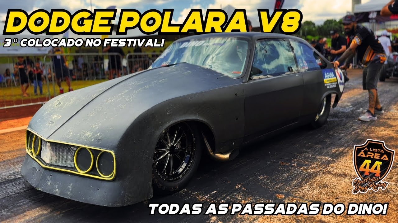 Dodge Polara V8 da Área 44 levou pra casa a 3ª colocação do Festival Área 45!