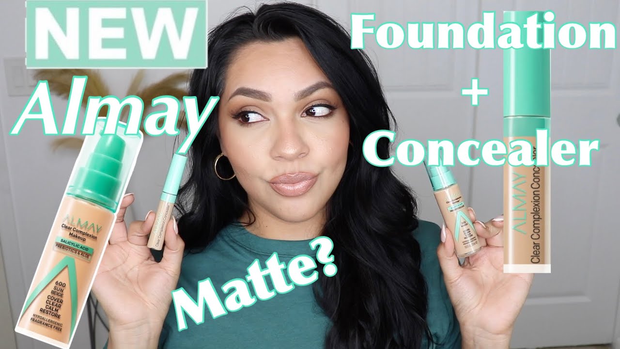 ALMAY CLEAR COMPLEXION FOUNDATION + CONCEALER Review / first impressions