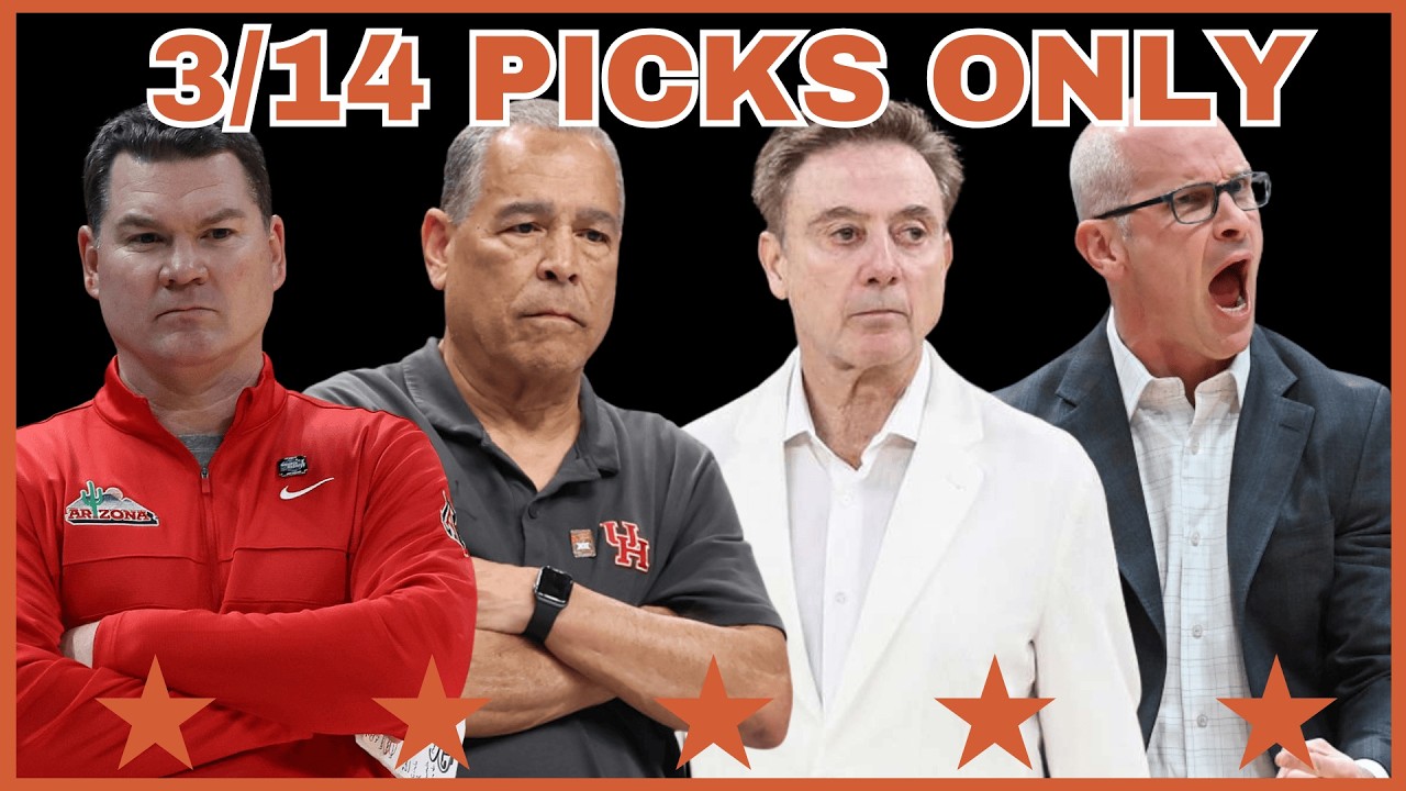 College Basketball PICKS ONLY - Saturday, March 14th | TCE Trims