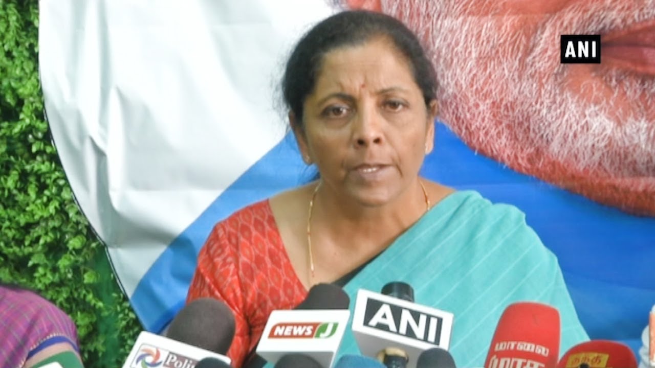 TMC government is working in a vindictive manner: Nirmala Sitharaman