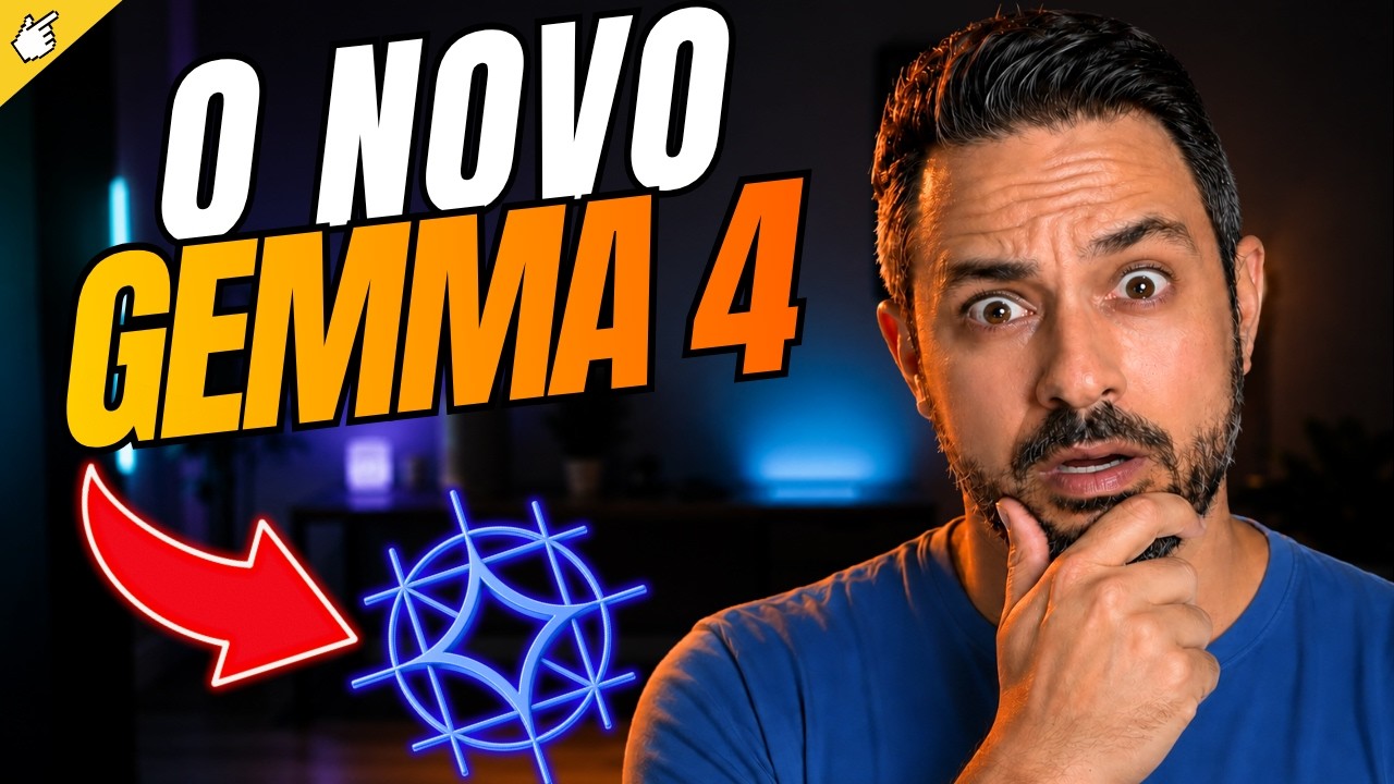 💎 Gemma 4 12B | Google Lan&ccedil;ou um Modelo de IA Aberto que Roda no Notebook!