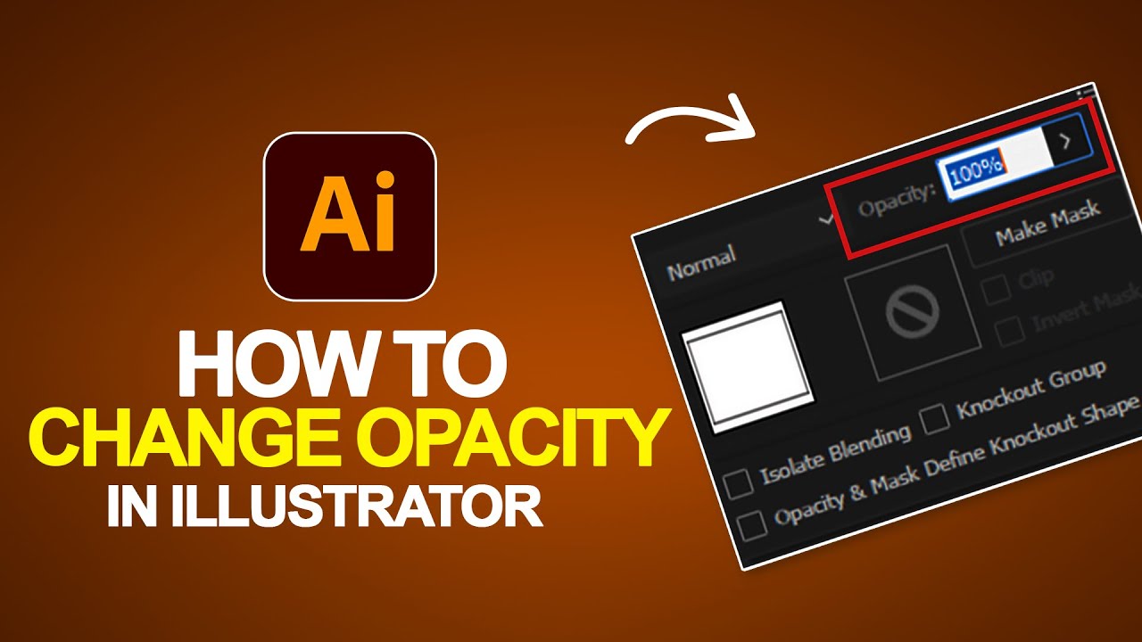 How to Change Layer Opacity in Illustrator 2025 | Illustrator Beginner Tutorial