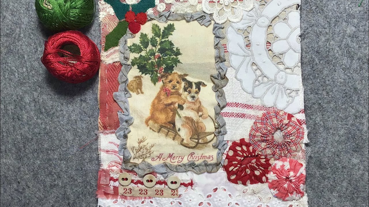 #roxysjournalofstitchery  Vol2 Ep37 - finishing my block