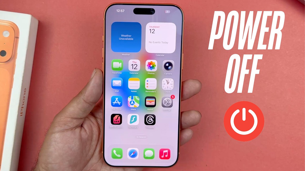 How To Power Off iPhone 17 Pro Max